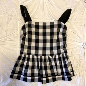 Kate Spade Checkered Tank